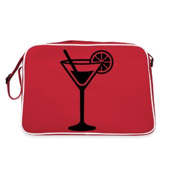 Cocktail - Sac Retro - rouge/blanc - Dos