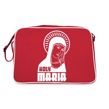 Holy Mary - Retro Bag - red/white - Back