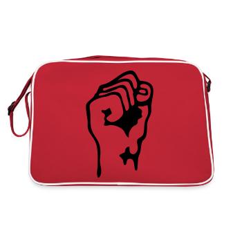 faust02 - Retro Bag - red/white - Back