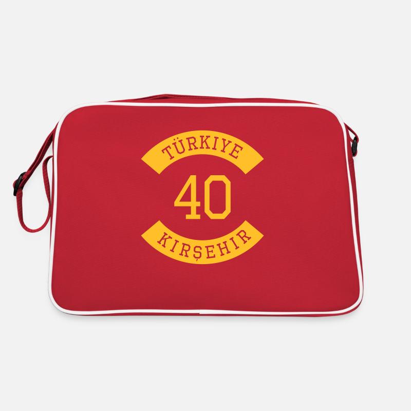 turkiye_40 - Retro Tasche - Rot/Weiß