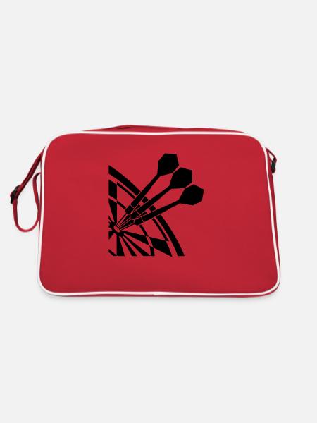 Dart Sport Design - Sac Retro - rouge/blanc - Dos
