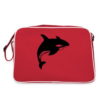 wal - Sac Retro - rouge/blanc - Dos