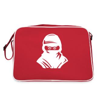 ninja - Sac Retro - rouge/blanc - Dos