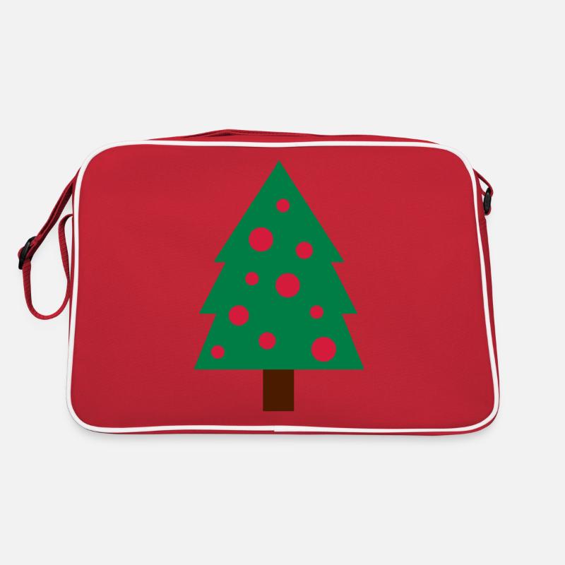 Christmas Tree / Weihnachtsbaum / Tannenbaum Retro Tasche