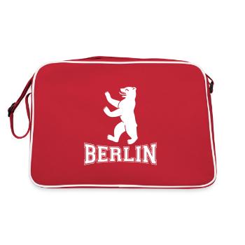 Berlin - Retro Bag - red/white - Back