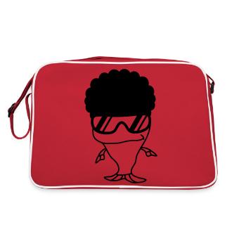 Funky Fish - Sac Retro - rouge/blanc - Dos