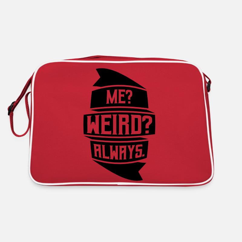 Me Weird Always Retro Tasche