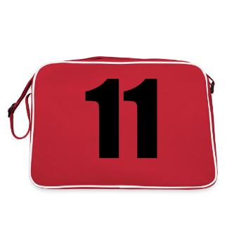 11 - Retro Bag - red/white - Back