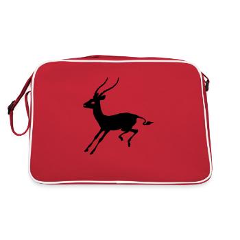 Gazelle - Sac Retro - rouge/blanc - Dos
