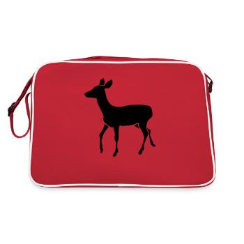 Biche - Sac Retro - rouge/blanc - Dos
