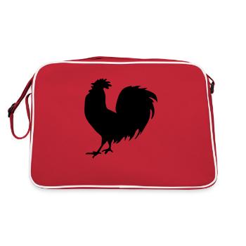 coq - Sac Retro - rouge/blanc - Dos