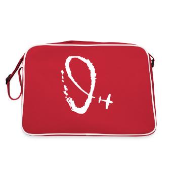 Aerobatics Motor Aircraft - Retro Bag - red/white - Back
