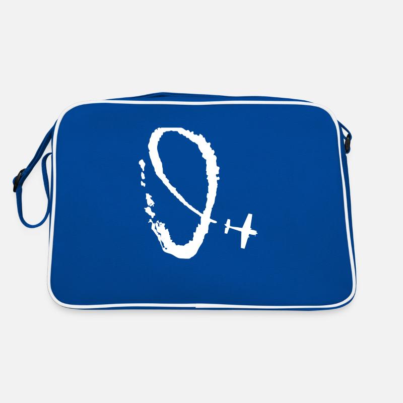Kunstflug Motorflugzeug Retro Tasche