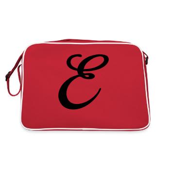 E - Retro Bag - red/white - Back