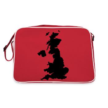 United Kingdom - Retro Bag - red/white - Back