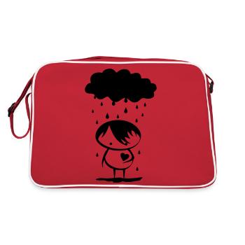 Emo - Sac Retro - rouge/blanc - Dos