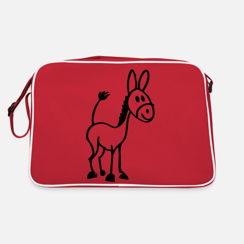 Petit âne Sac Retro