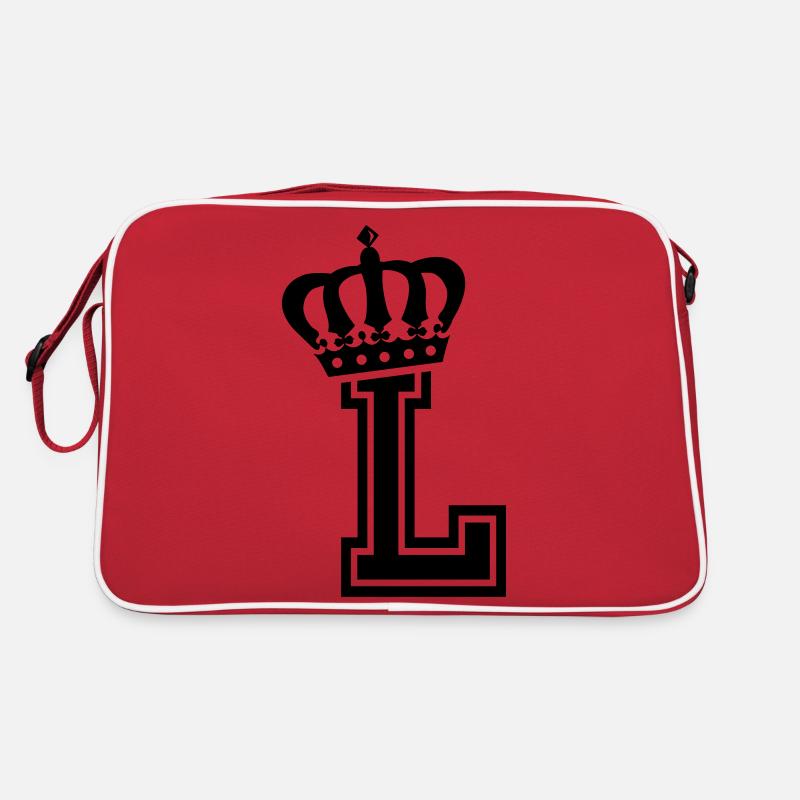 Buchstabe L Retro Tasche