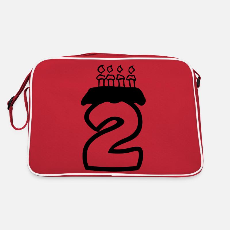 2 Anniversaire Sac Retro