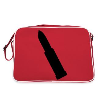 rouge à lèvres - Sac Retro - rouge/blanc - Dos