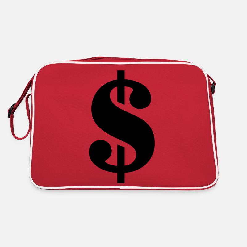 signe du dollar Sac Retro