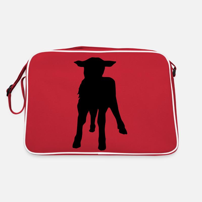 Lamm - Lamm Fromm? Retro Tasche