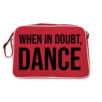 En cas de doute Danse - Sac Retro - rouge/blanc - Dos