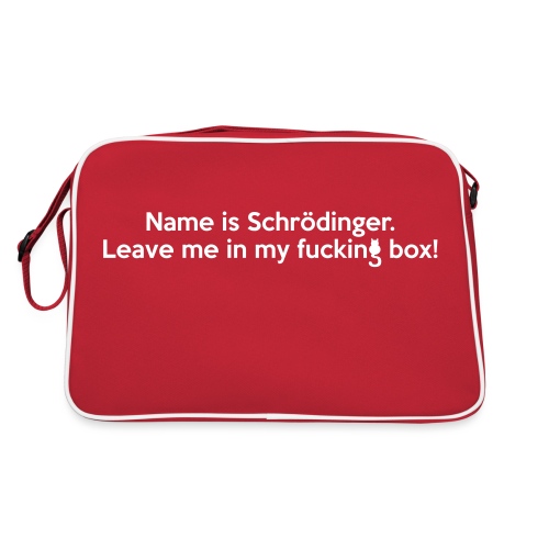 Name is Schrödinger … No.1 - Retro Tasche