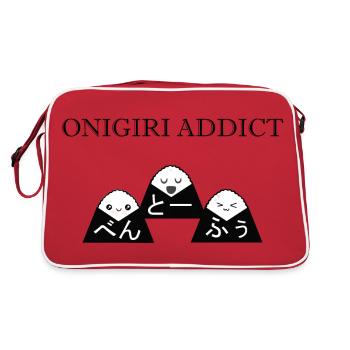 ONIGIRI ADDICT - Sac Retro - rouge/blanc - Dos