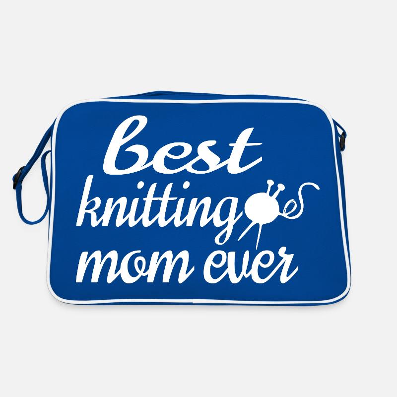 BESTE STRICKMUTTER ALLER ZEITEN Retro Tasche