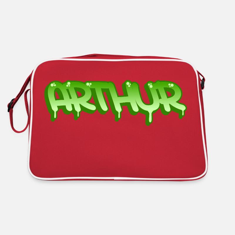 Graffiti Name Arthur Retro Tasche