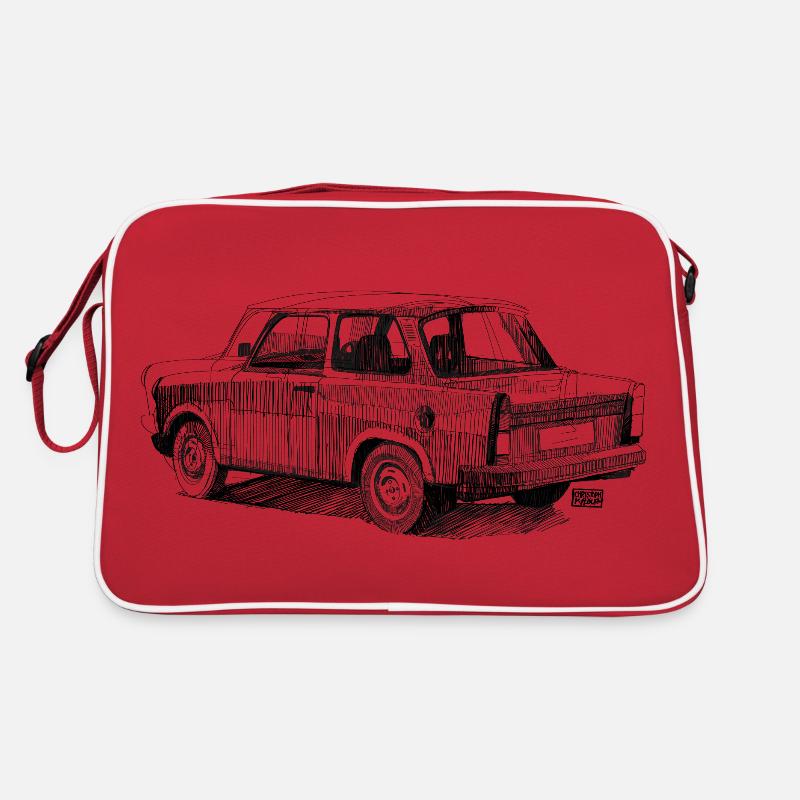  dessiné à la main Sac Retro
