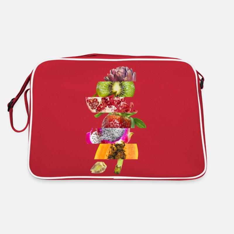 Obst & Gemüse Retro Tasche