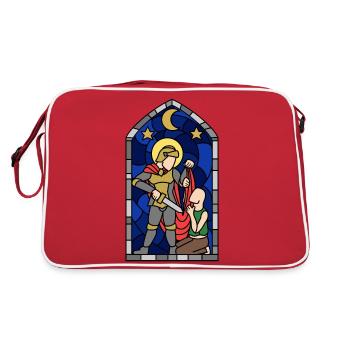 Saint-Martin - Sac Retro - rouge/blanc - Dos