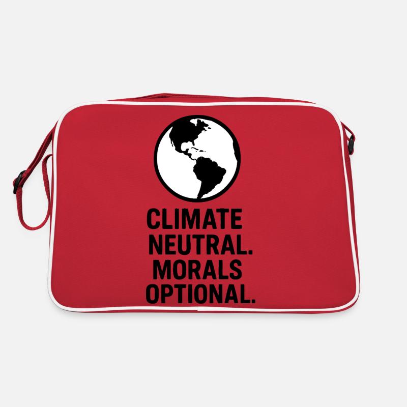 Klimate neutral morals optional Retro Tasche