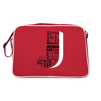 Jazz - Sac Retro - rouge/blanc - Dos