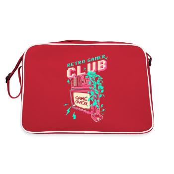 23F 0241 bk - Retro Bag - red/white - Back