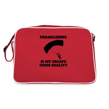 Paragleiter Gleitschirmfliegen Parapente - Sac Retro - rouge/blanc - Dos