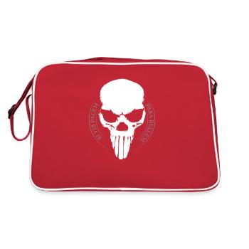 Si vis pacem para bellum - Retro Bag - red/white - Back