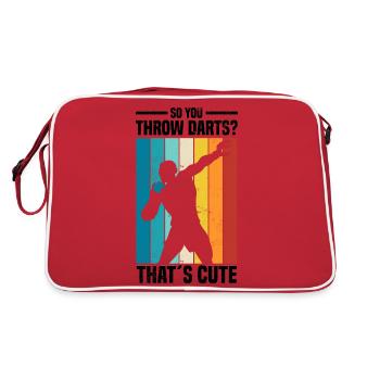 Athletics - Retro Bag - red/white - Back
