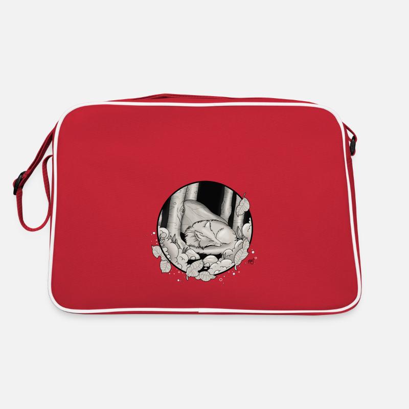 Renard endormi Sac Retro