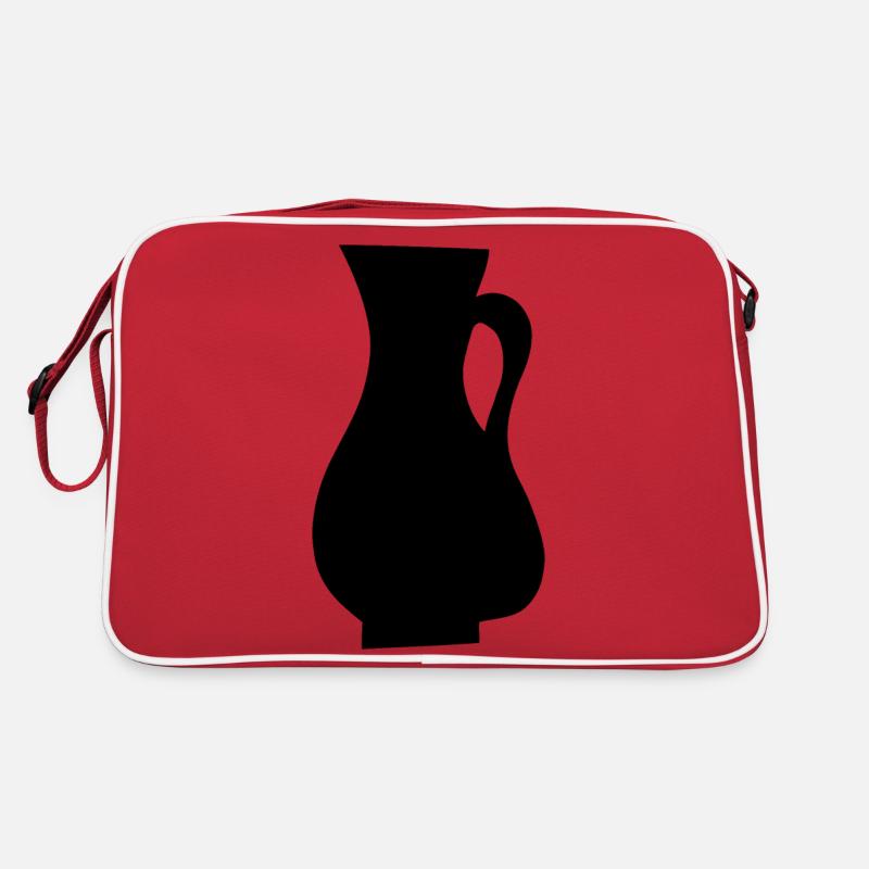 Abstract art object jug gift idea Retro Bag