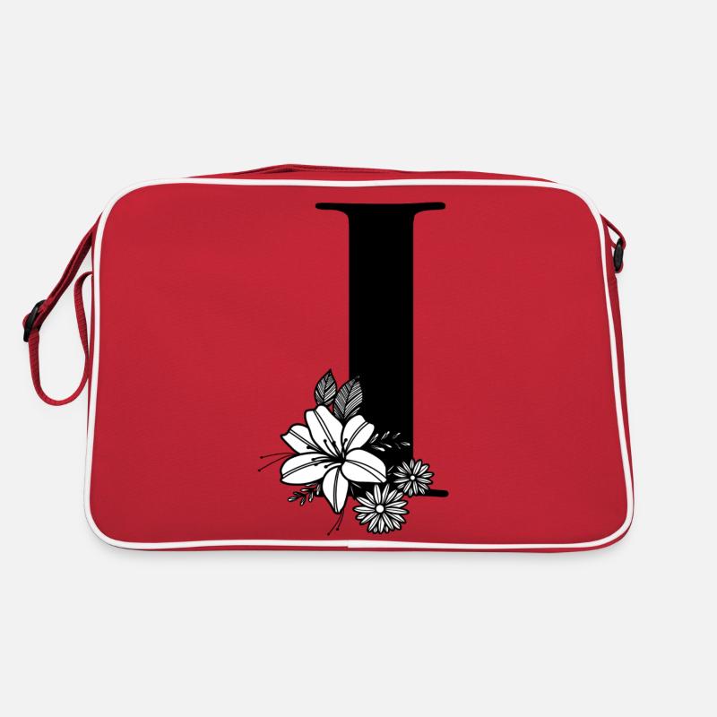 Buchstabe I Retro Tasche
