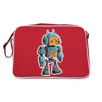 Design mignon pour les amateurs de technologie - Sac Retro - rouge/blanc - Dos