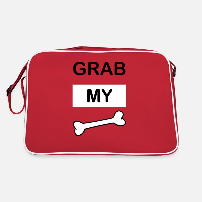 Grab my Bone2 Retro Tasche