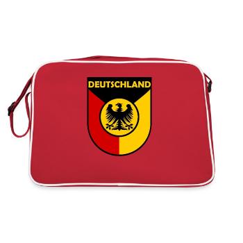 Les couleurs d’Allemagne - Sac Retro - rouge/blanc - Dos