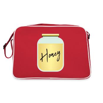 Miel - Sac Retro - rouge/blanc - Dos