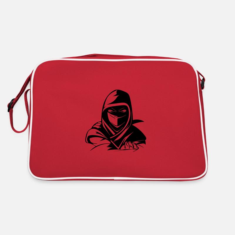 Musculation Loisir Style Ninja Athlète Guerrier Sac Retro