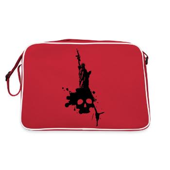 The Empire Strikes to ..! - Retro Bag - red/white - Back