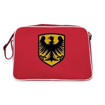 The German fans - Retro Bag - red/white - Back
